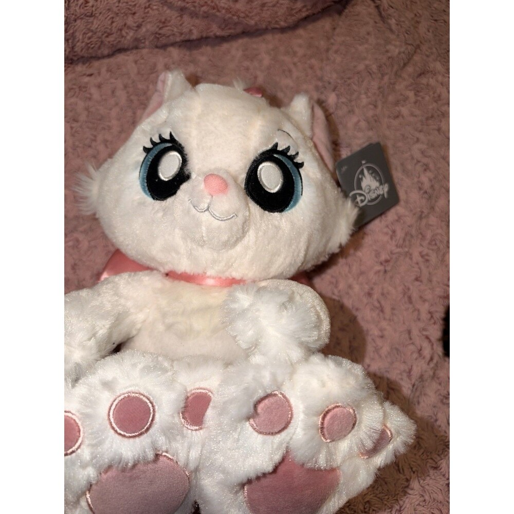 Disney The Aristocats Marie Big Feet Plush Stuffed Animal Cat